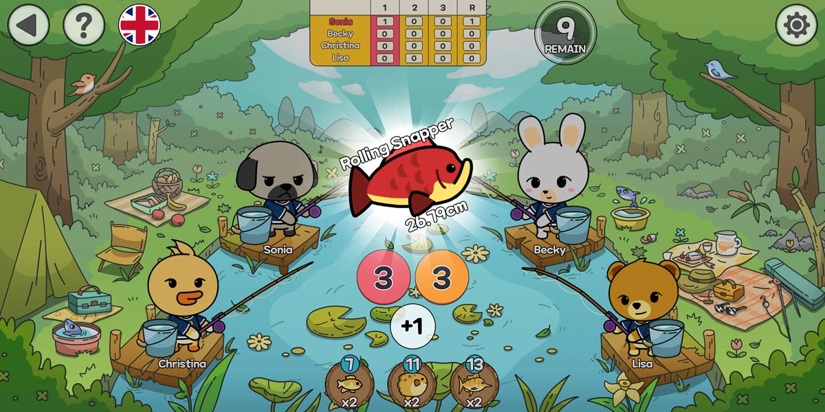 Rolling Go Fish